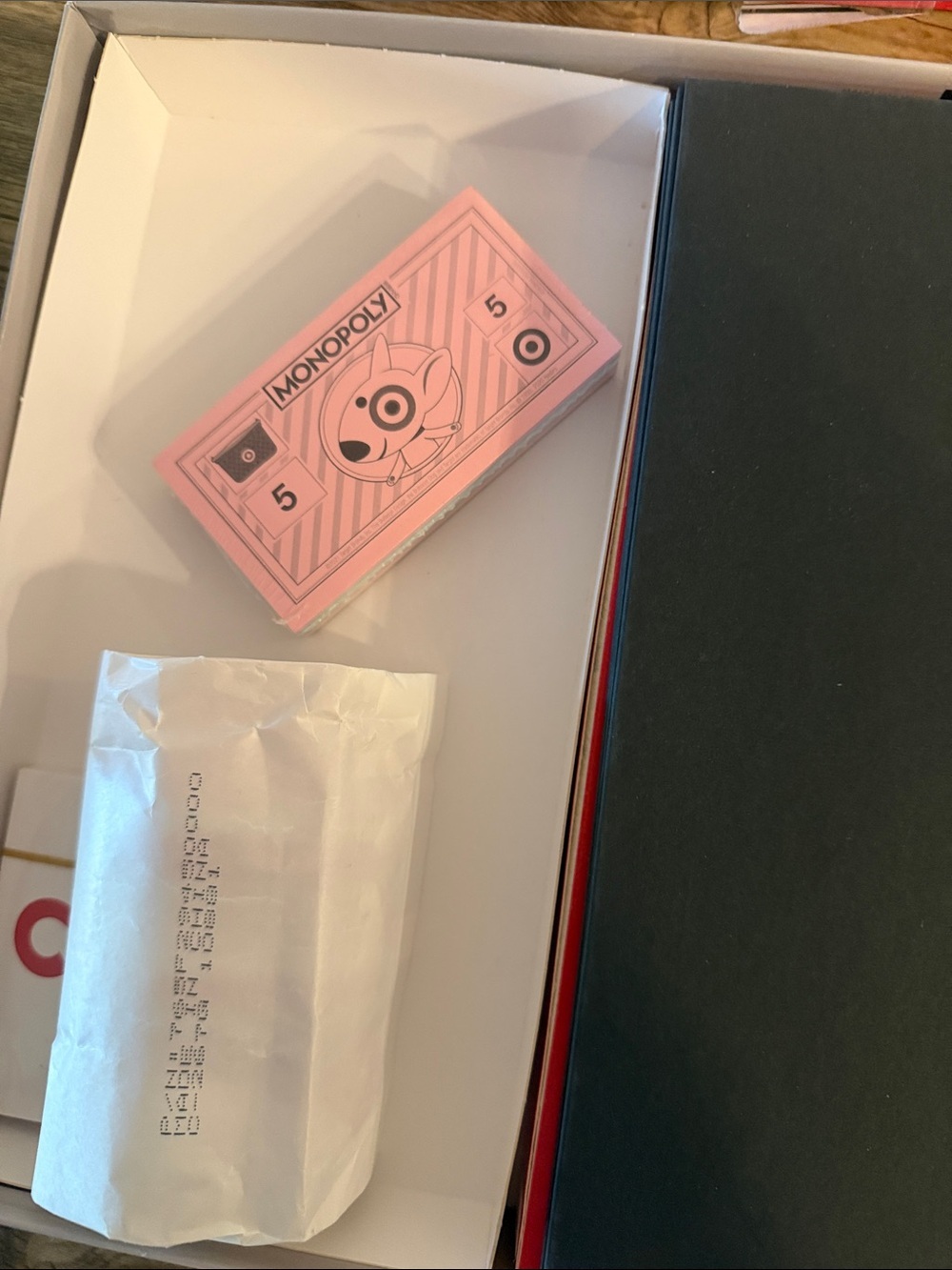 MONOPOLY Target Edition Board Game - Red, White, Black - Picture 2 of 6